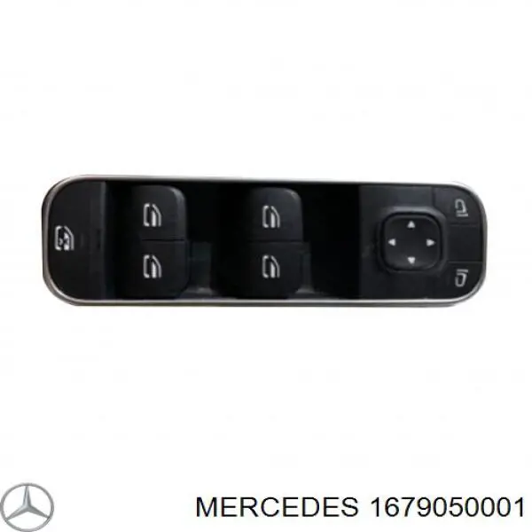 A16790500019051 Mercedes Кнопки переднего левого стекло подъёмника