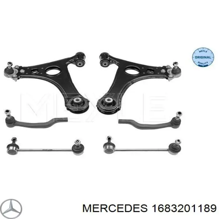 Купить 1683201189 Mercedes Амортизационная стойка