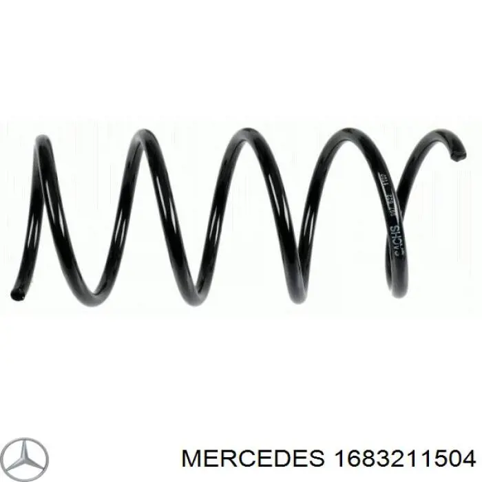 Передняя пружина 1683211504 Mercedes