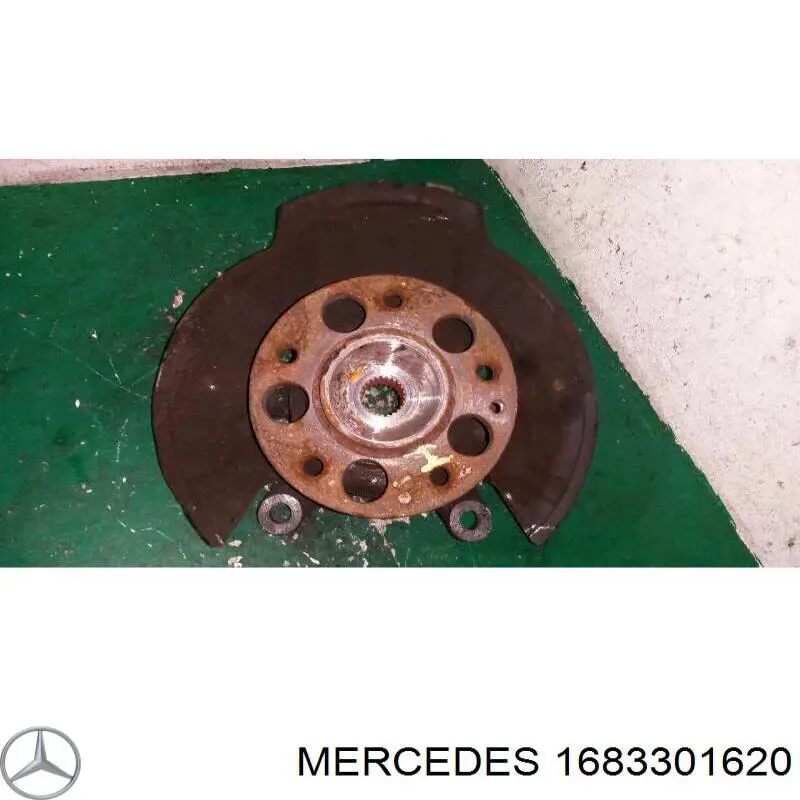 Цапфа (поворотный кулак) передний левый Mercedes 1683301620 цена, от 25.34 USD