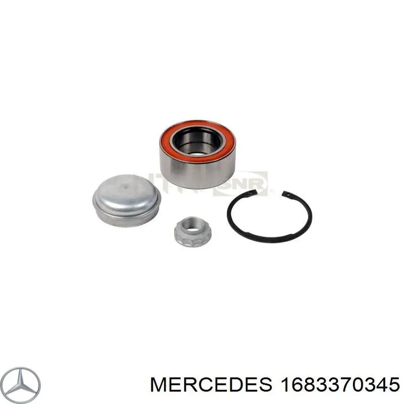 Купить 1683370345 Mercedes Ступица переднего колеса