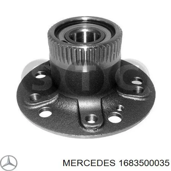 Ступицы задних колес Mercedes 1683500035 цена, от 30.47 USD