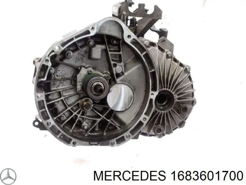 1683601700 Mercedes caixa de mudança montada (caixa mecânica de velocidades)