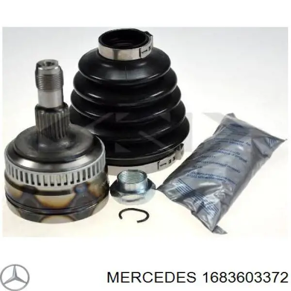 Купить 1683601972 Mercedes Вал приводной правый