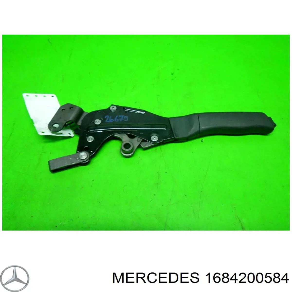 Ручник на Mercedes A (W168)