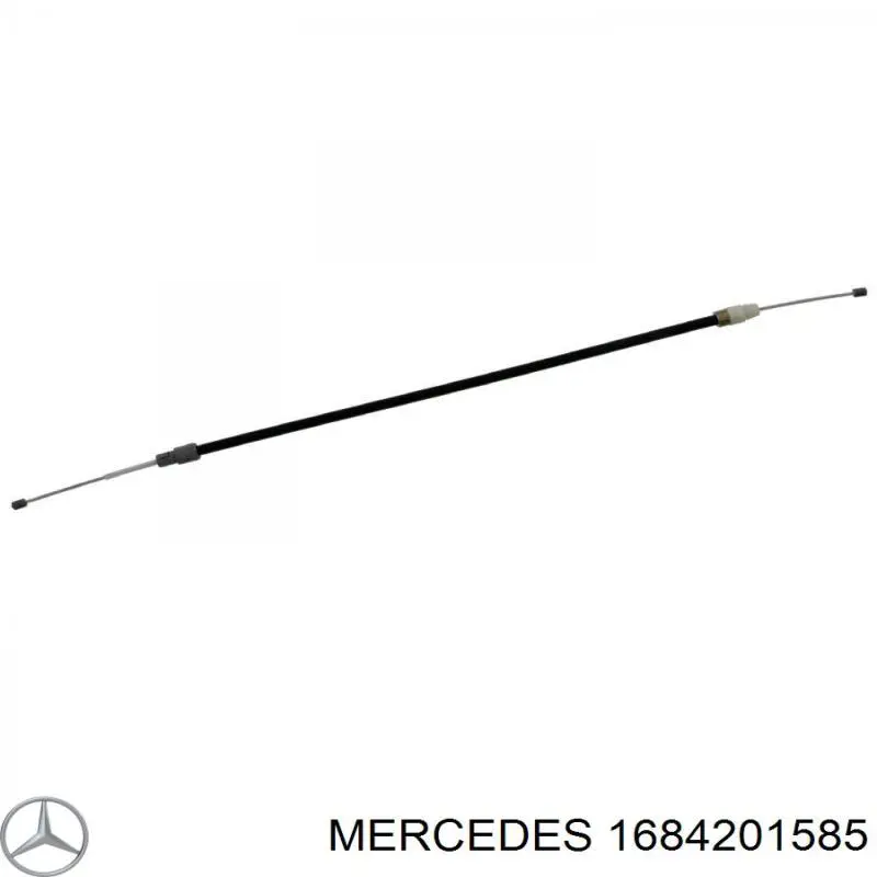 1684201585 Mercedes трос ручного тормоза задний правый