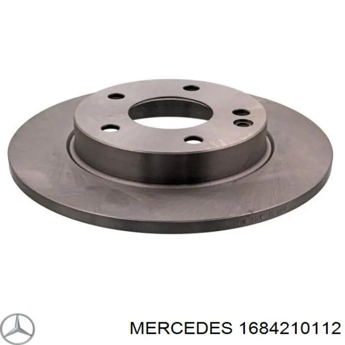1684210112 Mercedes диск тормозной передний