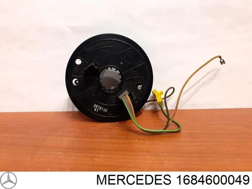 1684600049 Mercedes anel airbag de contato, cabo plano do volante