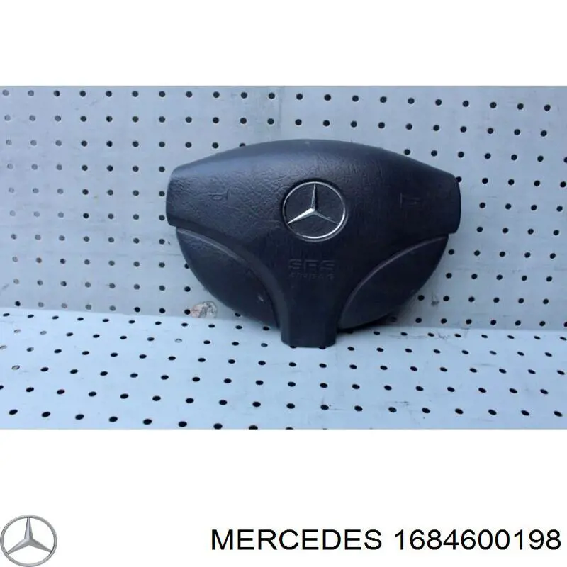 1684600198 Mercedes cinto de segurança (airbag de condutor)