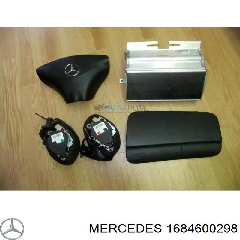 1616819919 Mercedes подушка безопасности (airbag водительская)