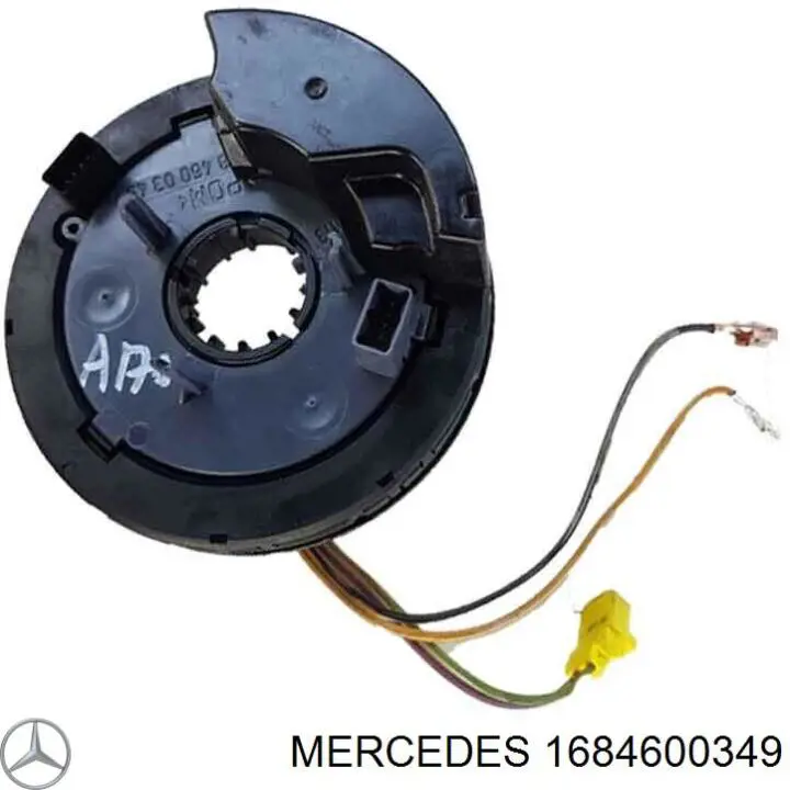 1684600349 Mercedes кольцо airbag контактное, шлейф руля
