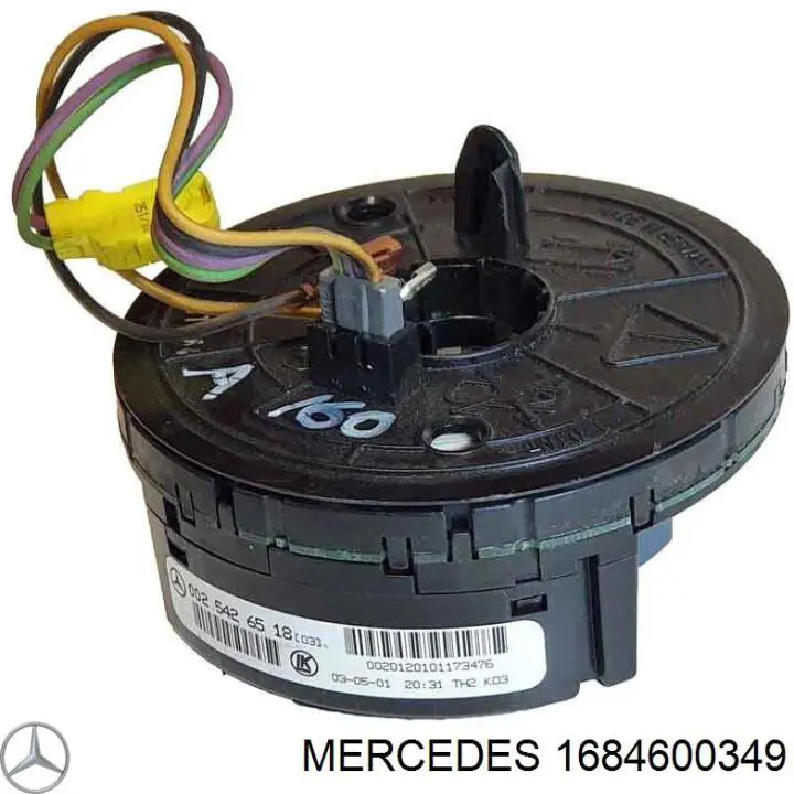 Контактное кольцо подушки безопасности Mercedes 1684600349 цена, от 56.43 USD