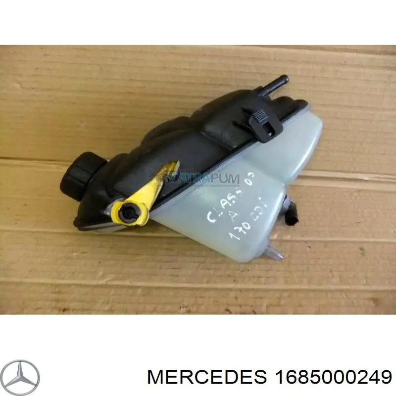 Купить 1685000249 Mercedes Водяной бачок системы охлаждения
