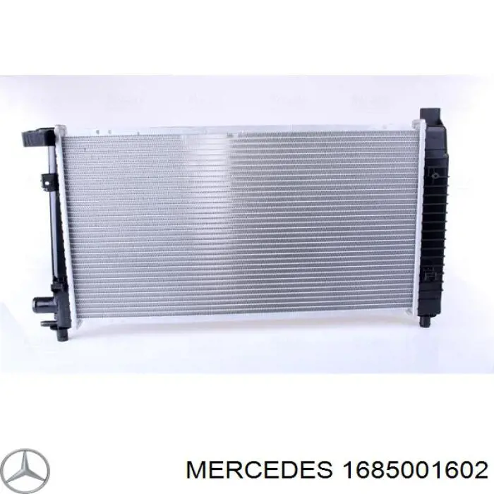 Радиатор 1685001602 Mercedes