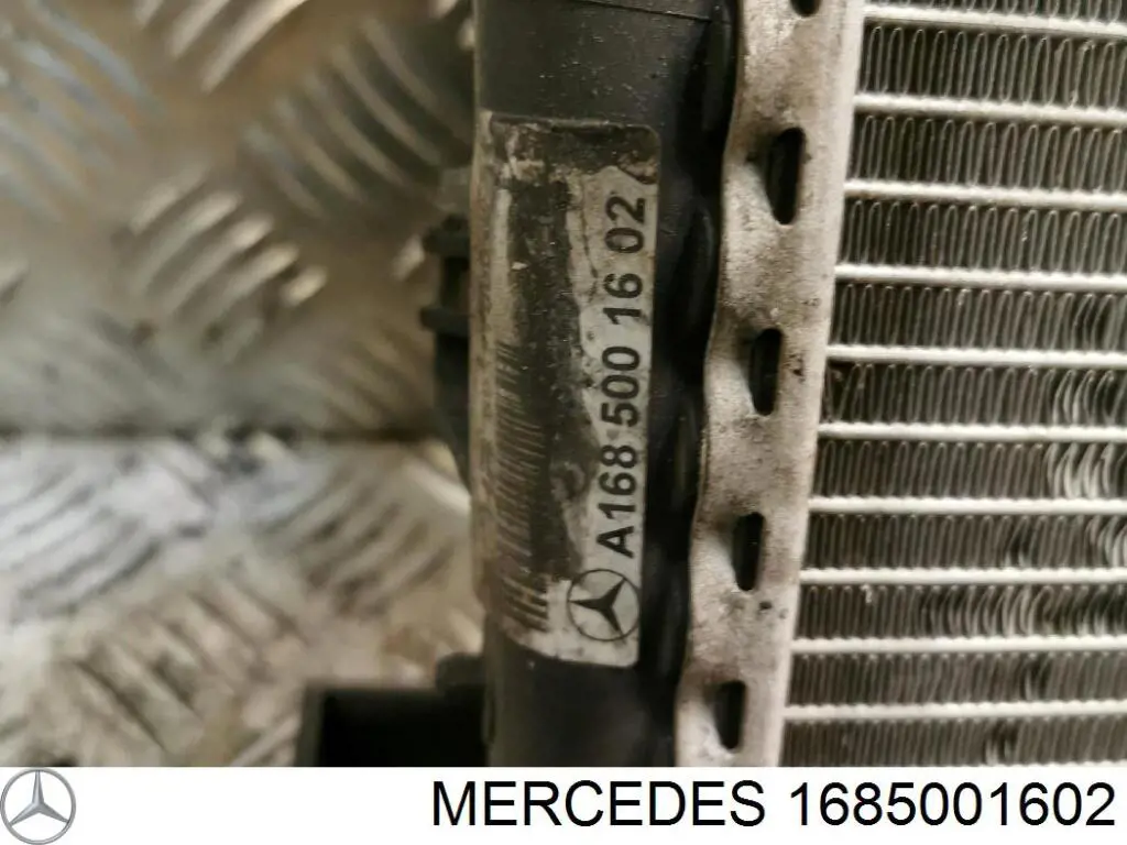 Радиатор охлаждения двигателя Mercedes 1685001602 цена, от 134.08 USD