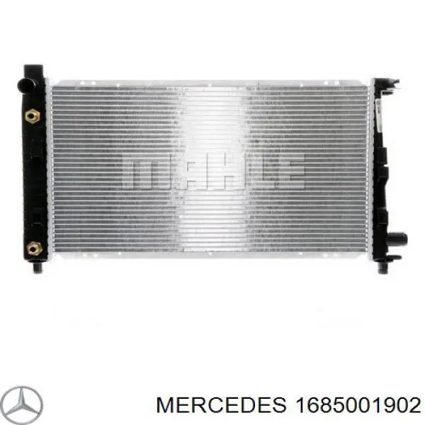 1685001902 Mercedes Радиатор основной