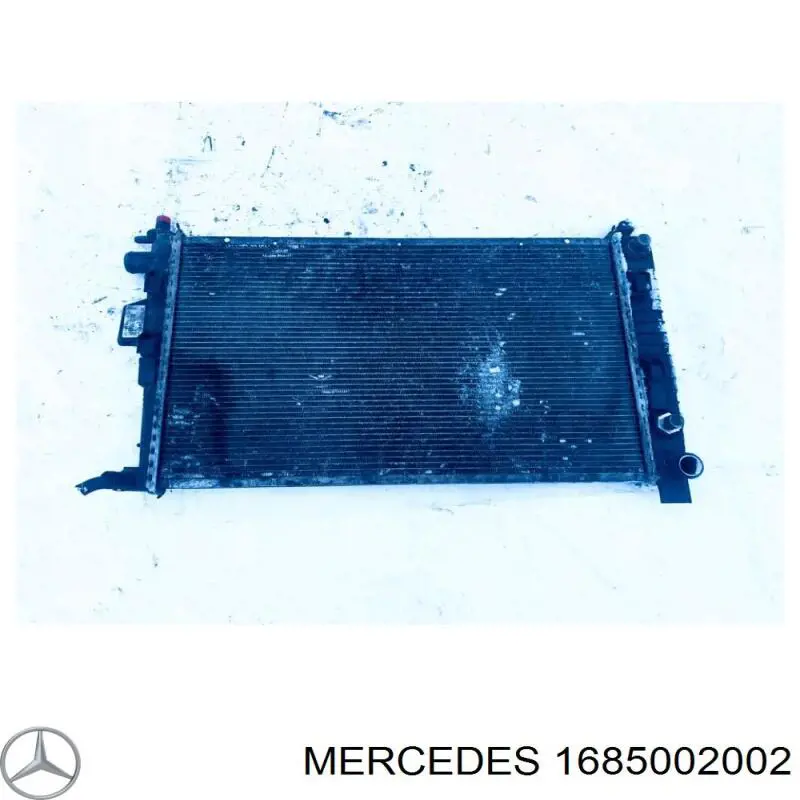 Радиатор 1685002002 Mercedes