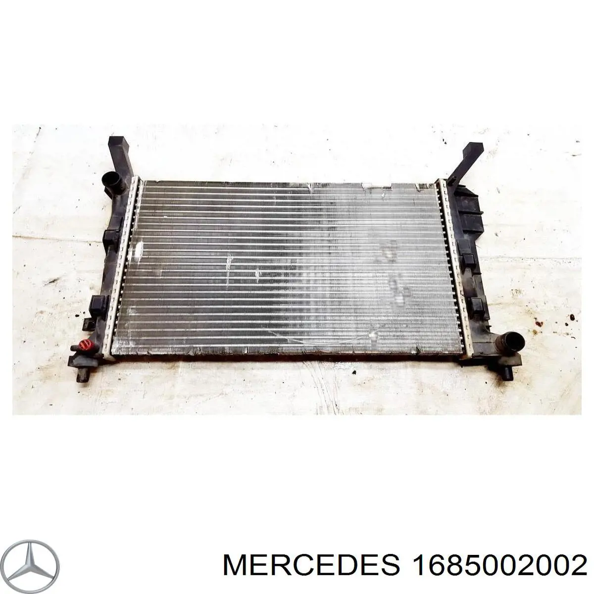 Купить 1685002002 Mercedes Радиатор водяной