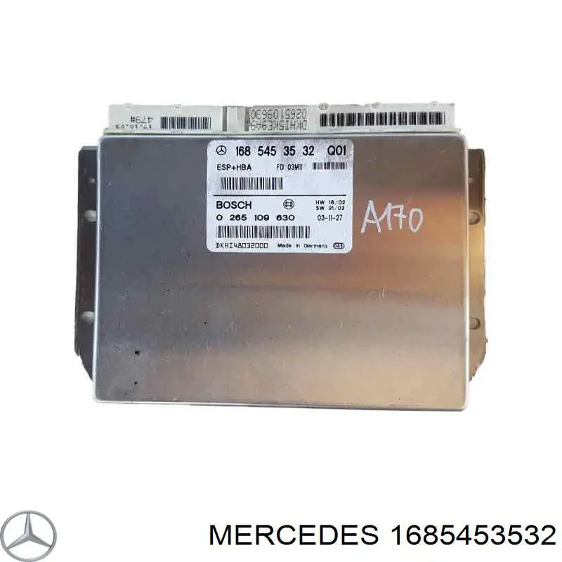 Блок управления ESP 1685453532 Mercedes