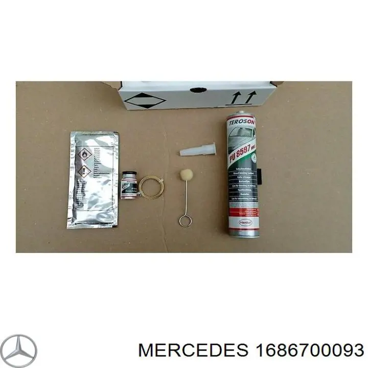 Лобовое стекло A2086700093 Mercedes
