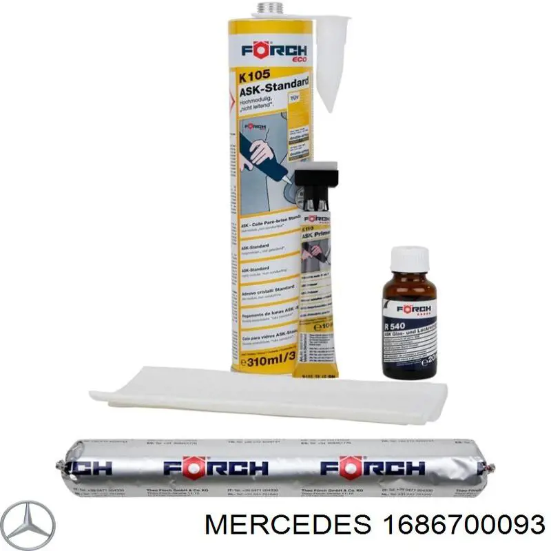 Стекло лобовое Mercedes A2086700093 цена, от 22.11 USD