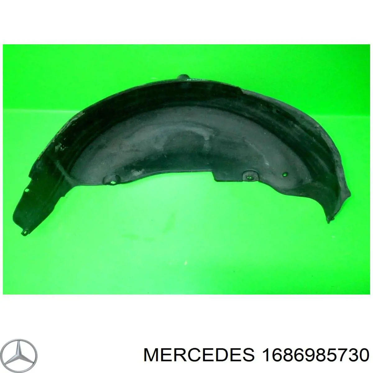 Подкрылок задний левый на Mercedes A (W168)