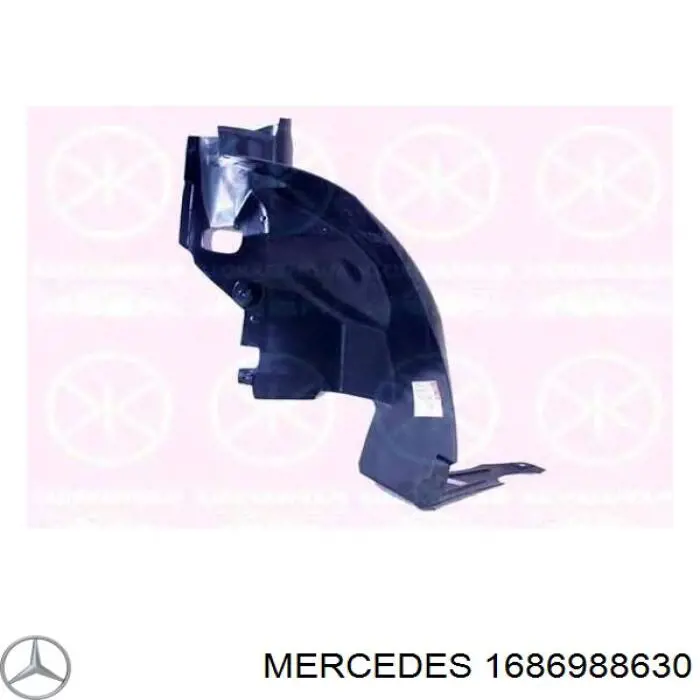 Купить 1686988630 Mercedes Подкрылок крыла переднего правый задний