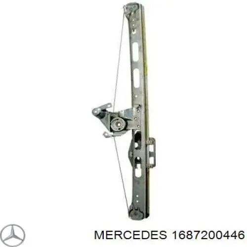 1687200446 Mercedes механизм стеклоподъемника двери передней правой