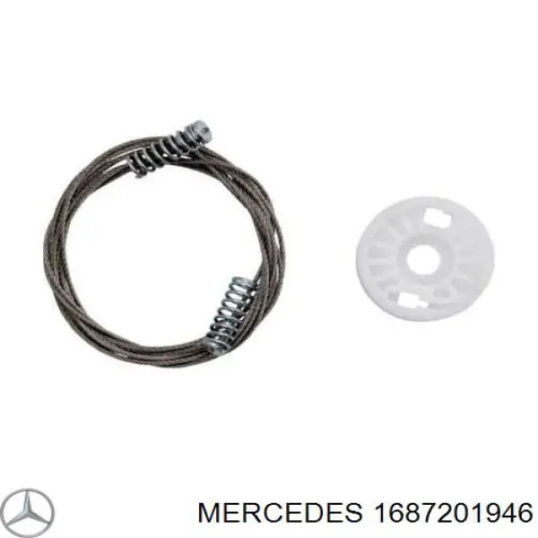 Механизм стеклоподъемника двери передней левой 1687201946 Mercedes