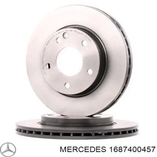 1687400457 Mercedes стекло багажника двери 3/5-й задней (ляды)