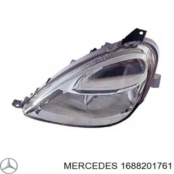 1688201761 Mercedes фара левая