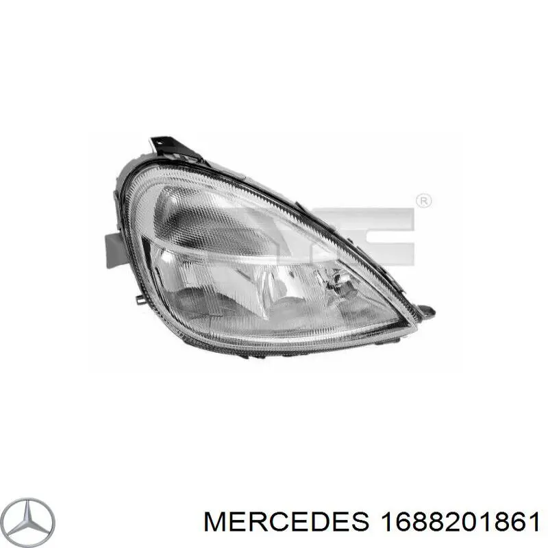 Фара правая 1688201861 Mercedes