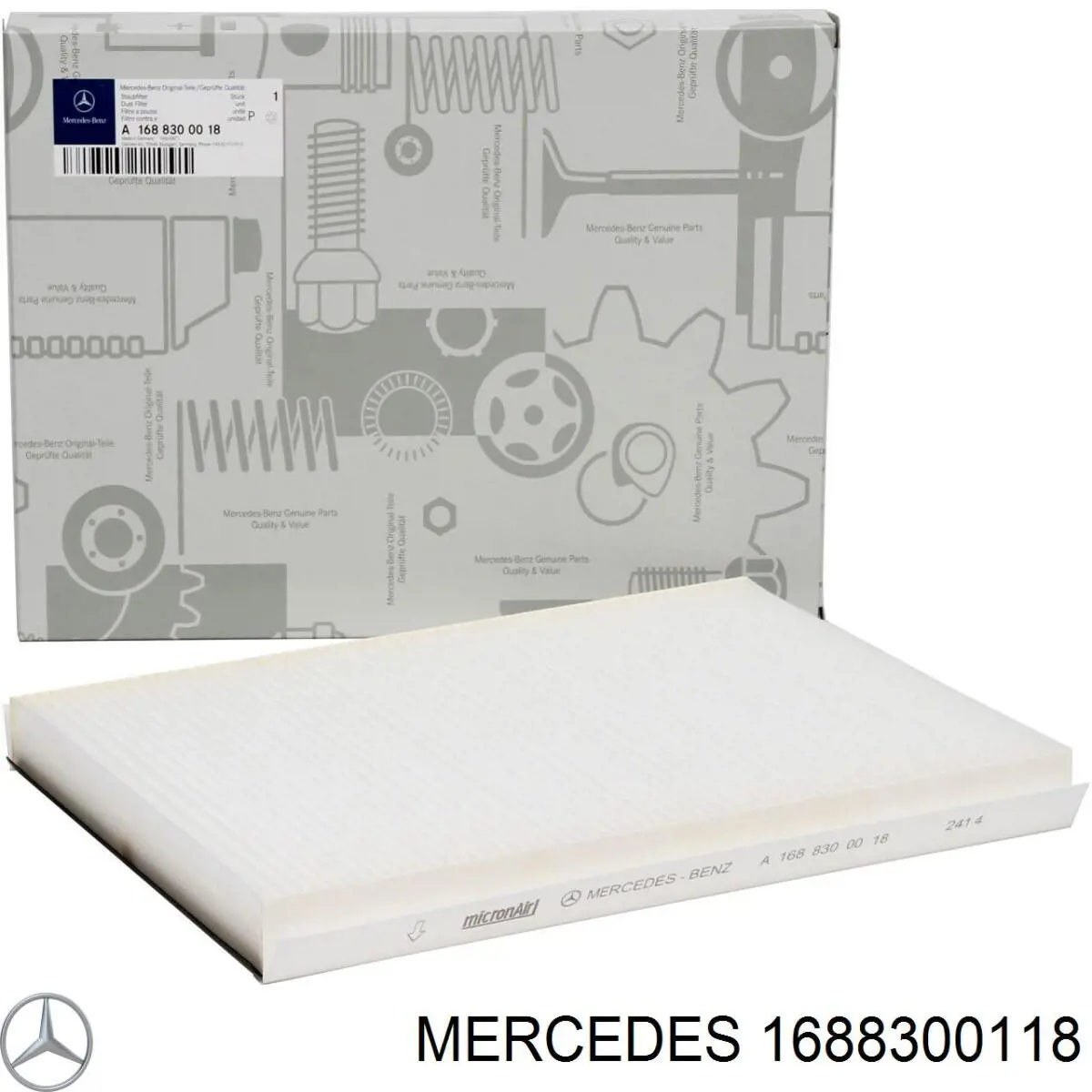 Фильтр салона 1688300118 Mercedes