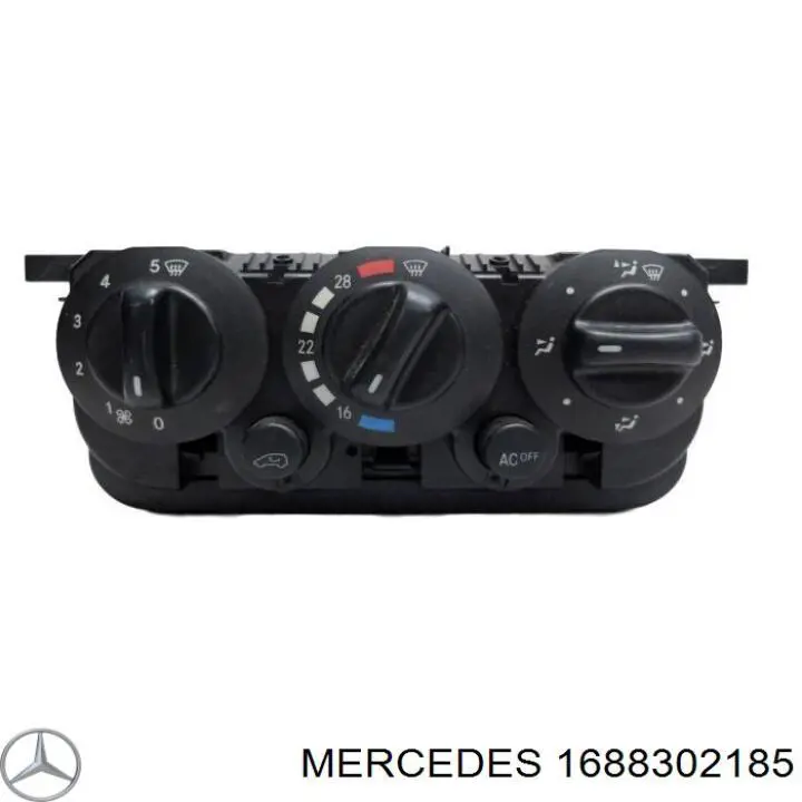 1688302185 Mercedes Механизм управления кондиционером