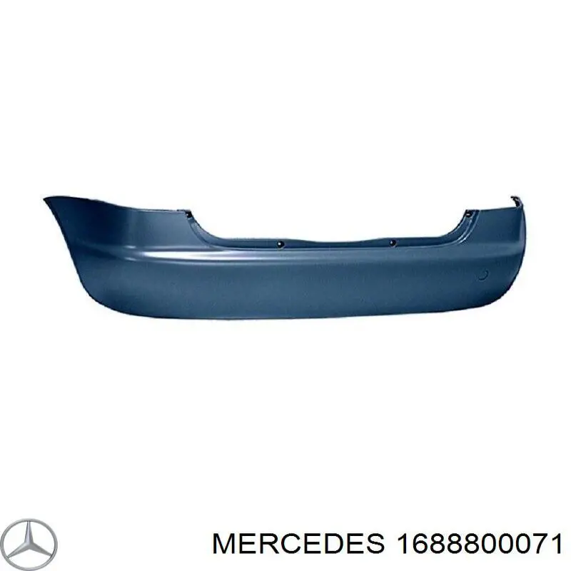 Купить A1688850237 Mercedes Задний бампер