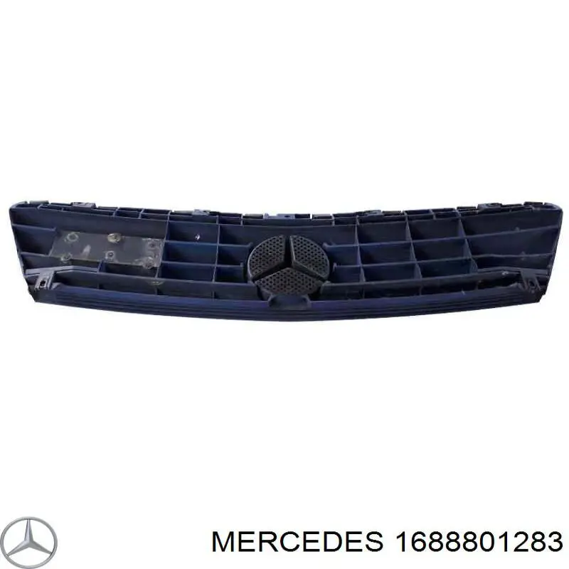 1688801283 Mercedes grelha do radiador