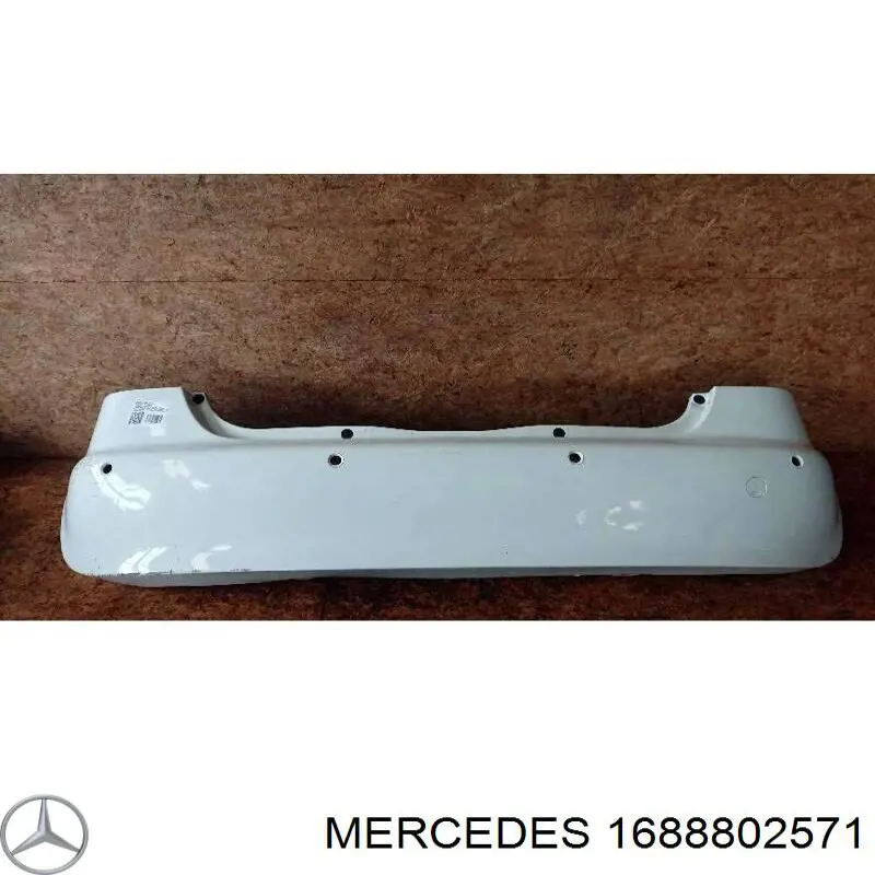 A1688802571 Mercedes pára-choque traseiro