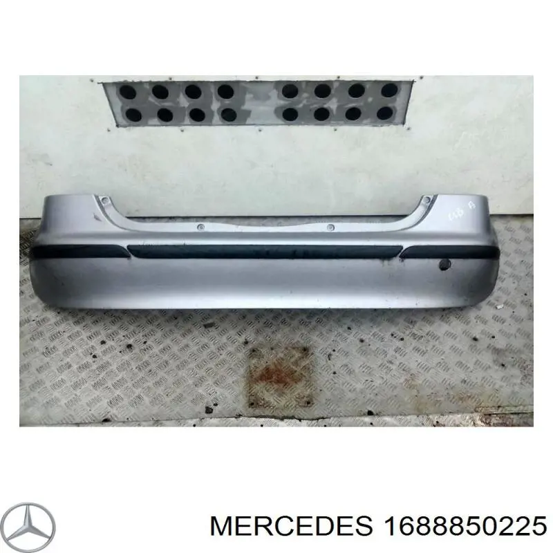Бампер задний Mercedes A1688850237