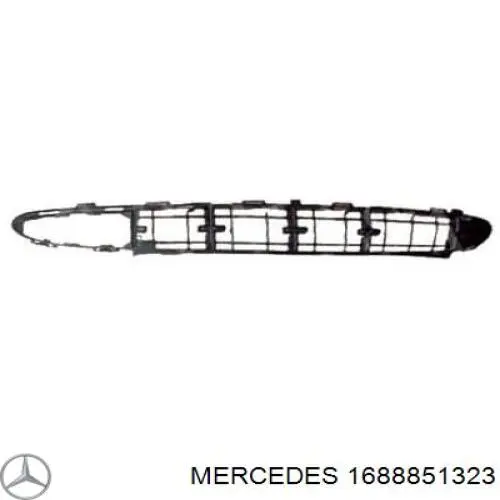  Решетка бампера Mercedes A 