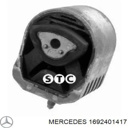 1692401417 Mercedes подушка (опора двигателя передняя)