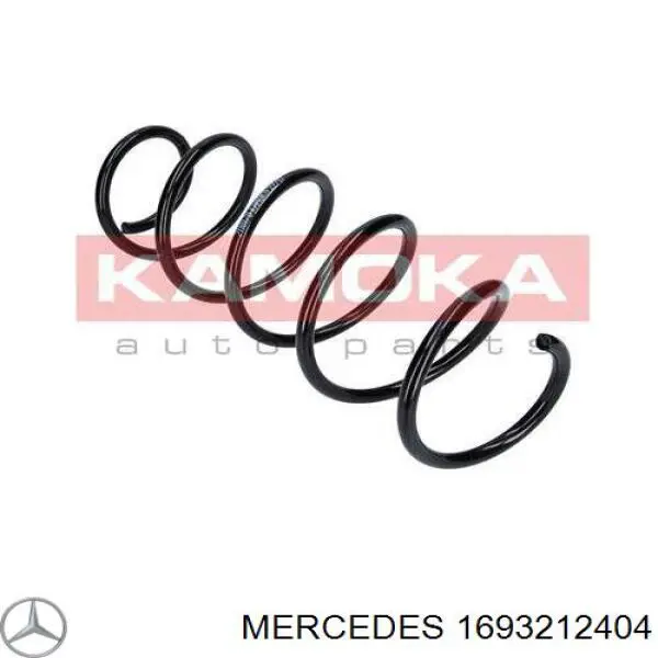 1693212404 Mercedes пружина передняя