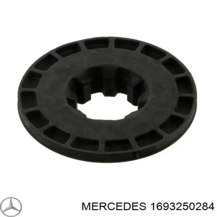 1693250284 Mercedes проставка (резиновое кольцо пружины задней верхняя)