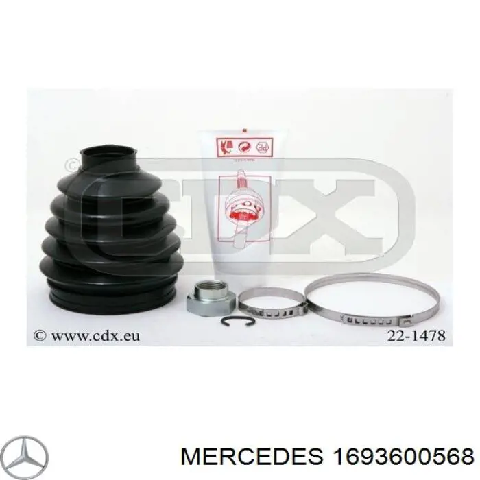 Чехол шруса Mercedes 1693600568 цена, от 12.67 USD