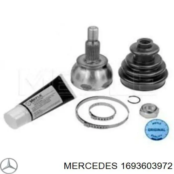 Левая полуось 1693603972 Mercedes