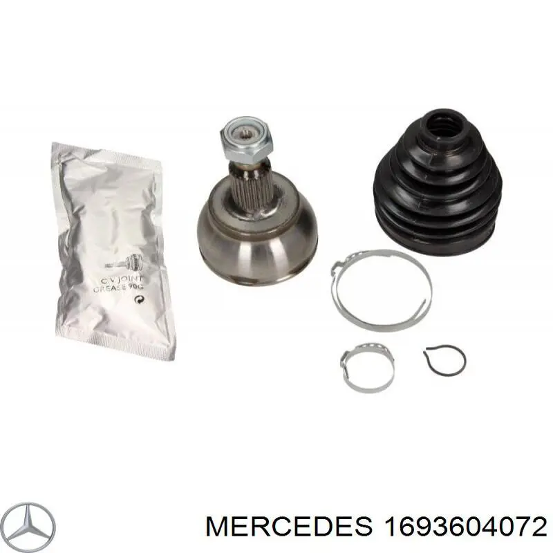 Правая полуось 1693604072 Mercedes