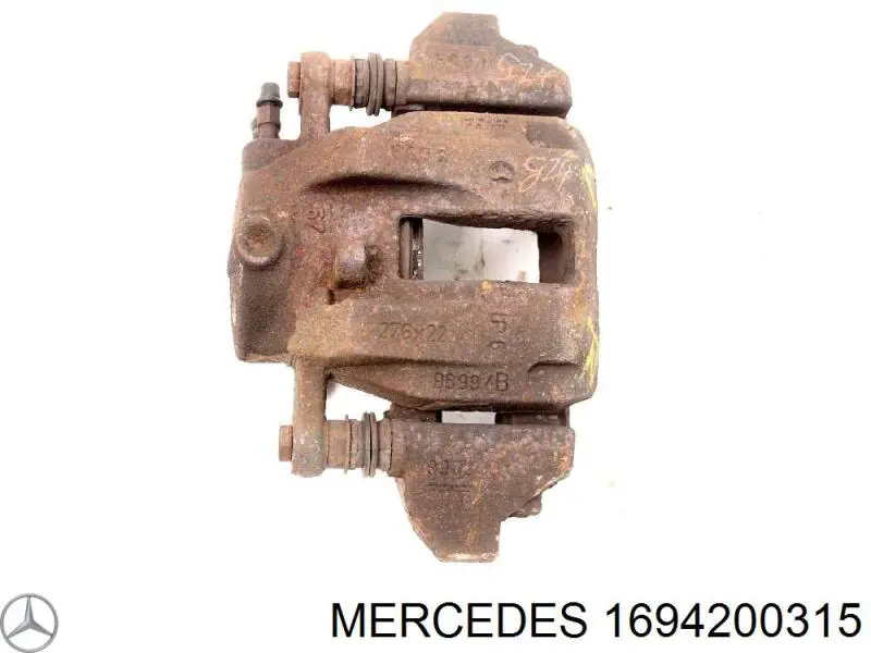 1694200315 Mercedes скоба тормозного суппорта переднего