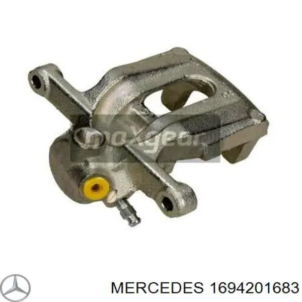1694201683 Mercedes суппорт тормозной передний правый