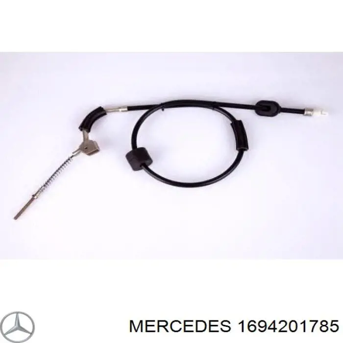 1694201785 Mercedes cabo do freio de estacionamento dianteiro
