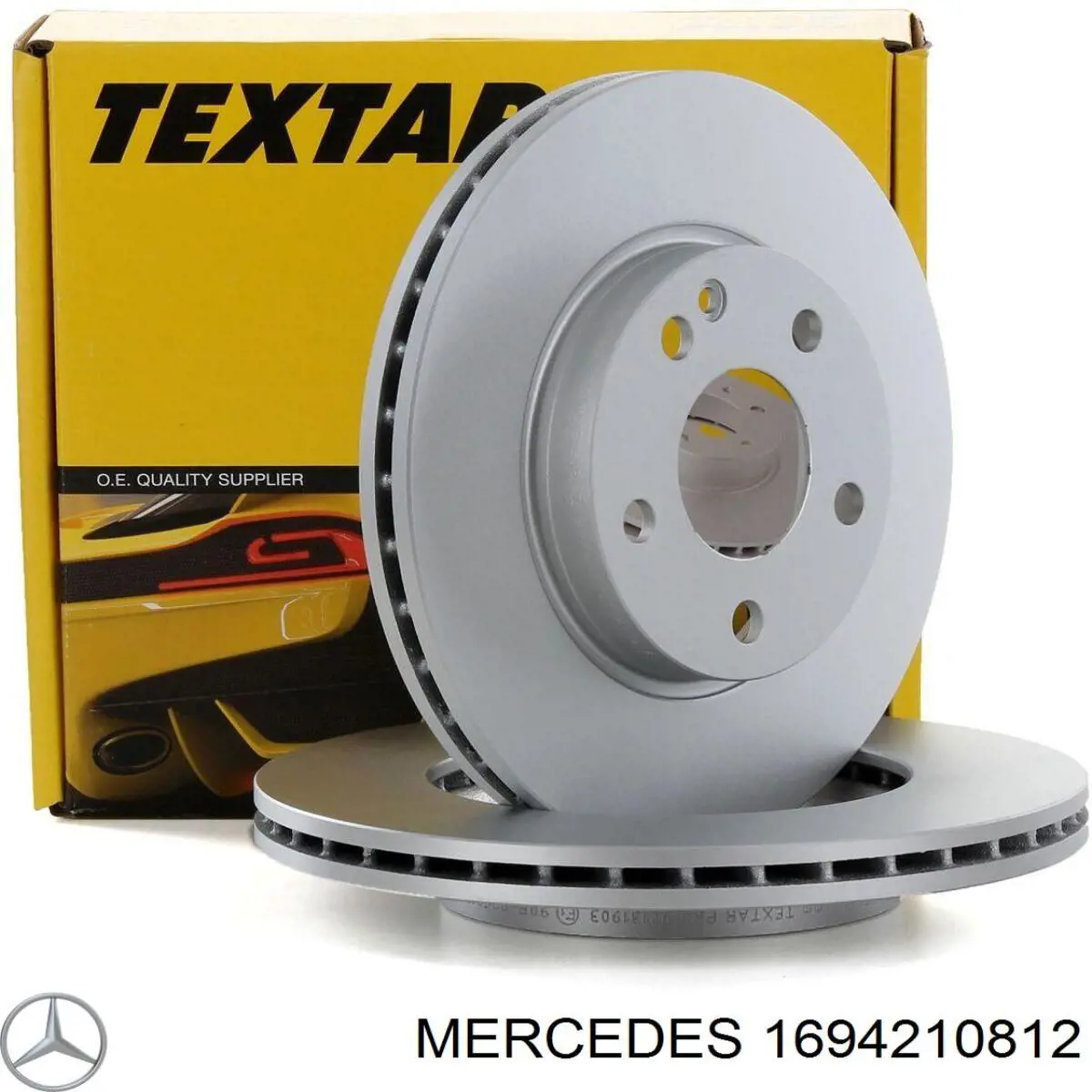 1694210812 Mercedes диск тормозной передний