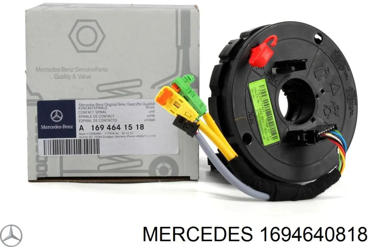 1695405945 MERCEDES Anillo de AIRBAG original y equivalente